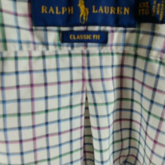 Lauren Classic Fit Button Front L/S White Ck XXL - Picture 6 of 6